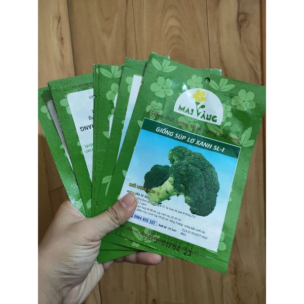 [Gói 1g] Hạt giống Súp Lơ Xanh (Bông cải xanh)