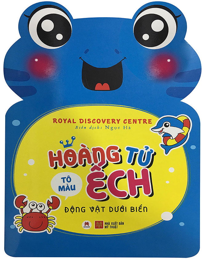 Fahasa - tô màu hoàng tử ếch - động vật dưới biển