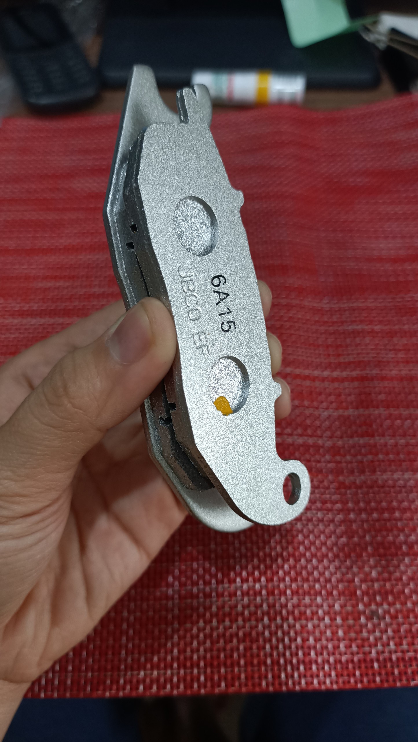Má phanh xe máy Airblade thường, Click loại 2 pitton
