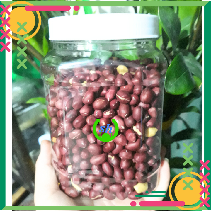 Lạc đỏ rang sẵn - 200gr- lạc bóc tay- đậu phộng rang