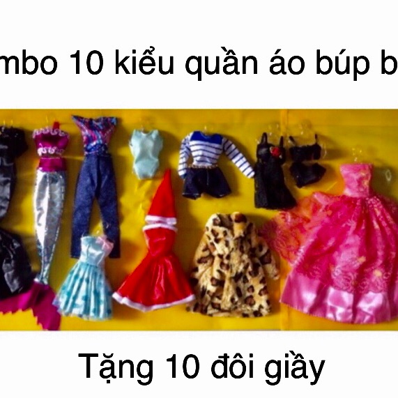 Quần áo bb - combo 10 bộ ( tặng 10 đôi giầy )