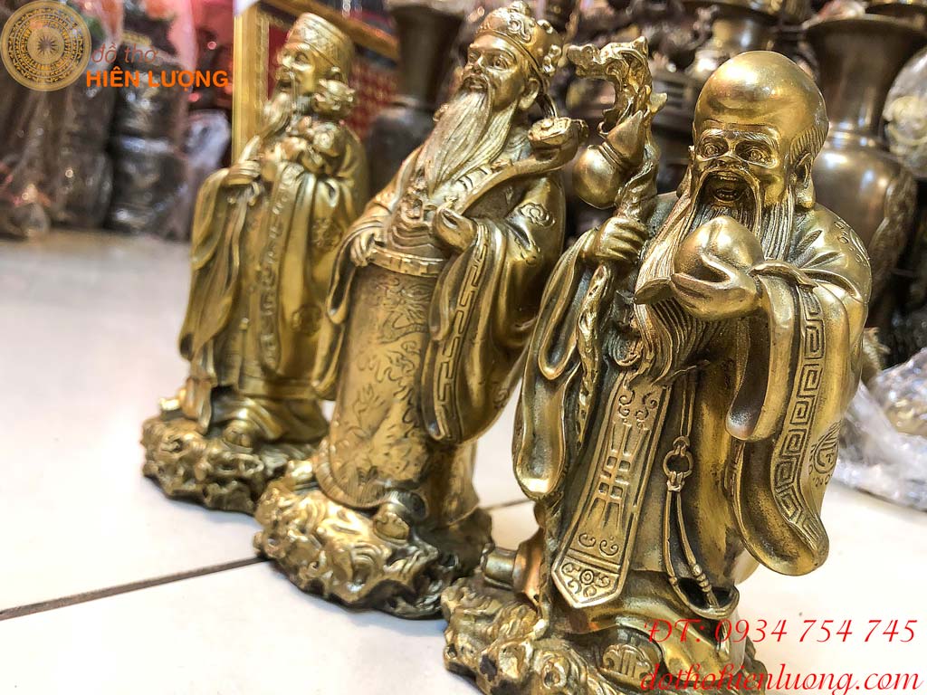 Tượng Tam Đa Phong Thủy Bằng Đồng