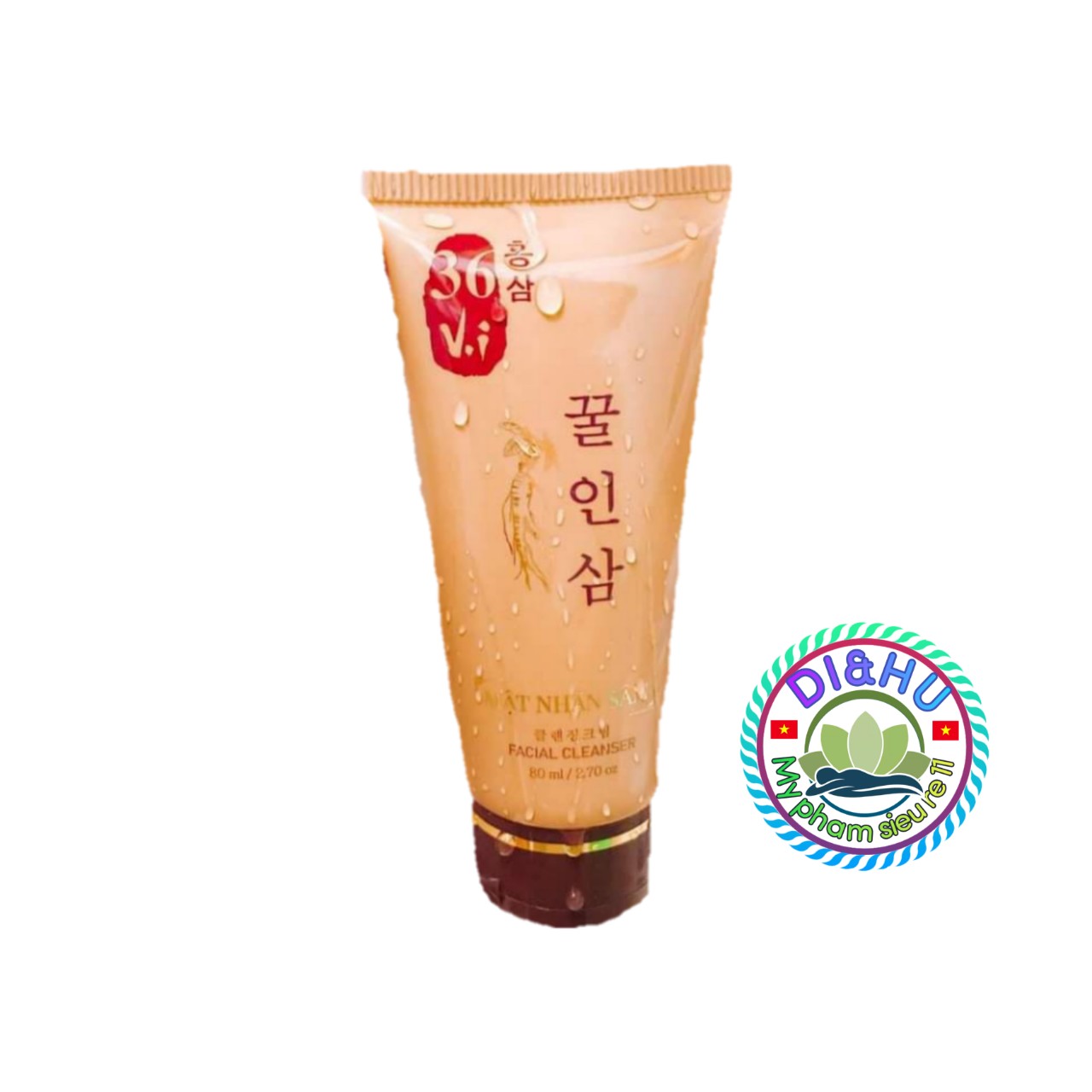 Sữa rửa mặt Mật Nhân Sâm - 36.vi - 80ml
