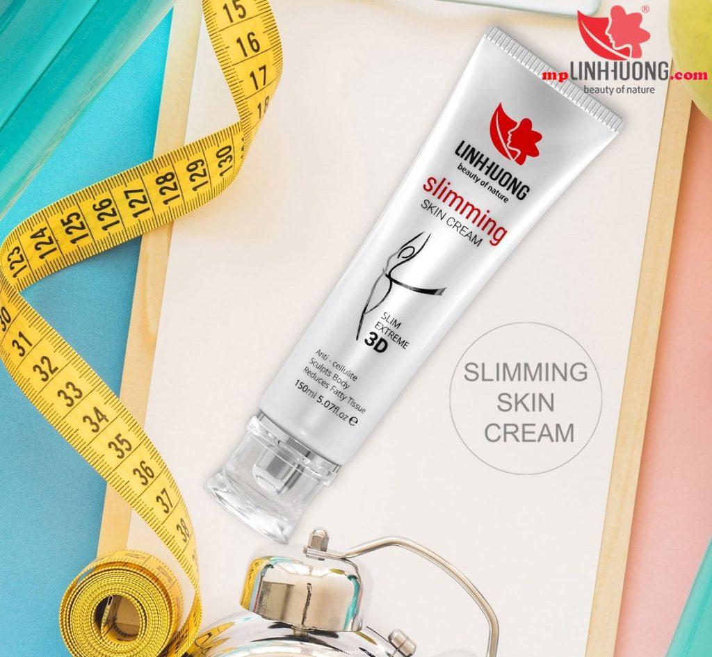 Kem giảm cân tan mỡ 3D Linh Hương (Slimming Skin Cream 3D)