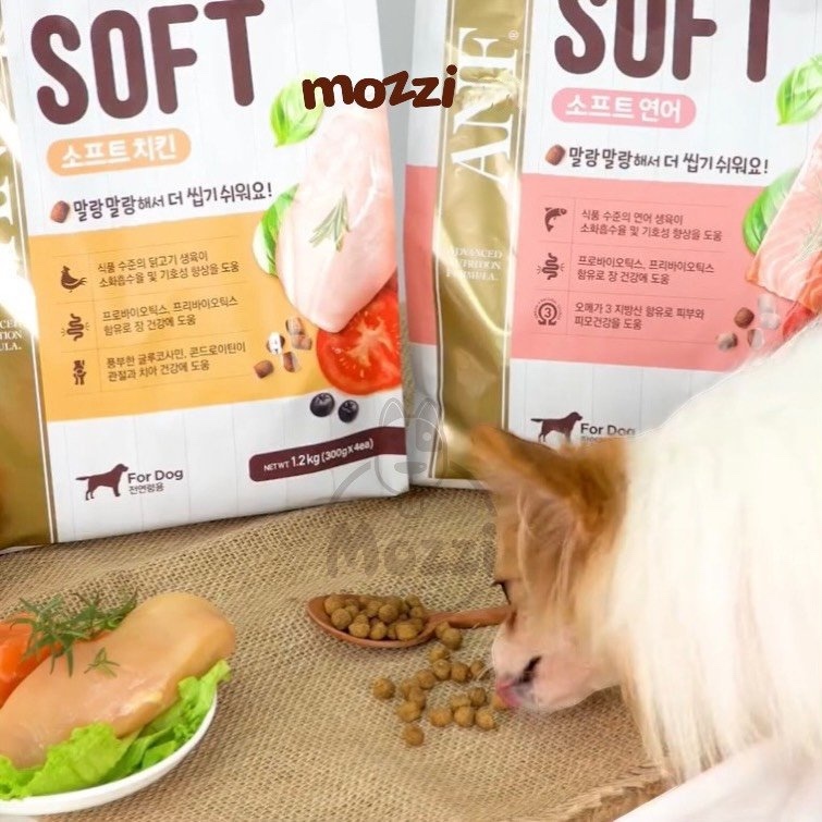 [300g - 1.2kg] Thức ăn hạt mềm ANF SOFT cho chó