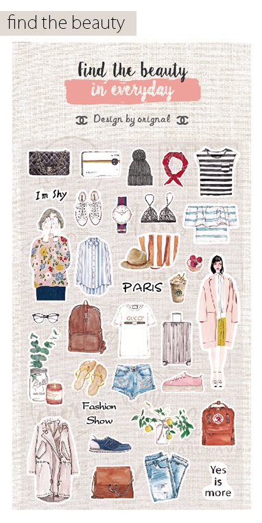 [HCM]Sticker Dễ Thương trang trí planner scrapbook