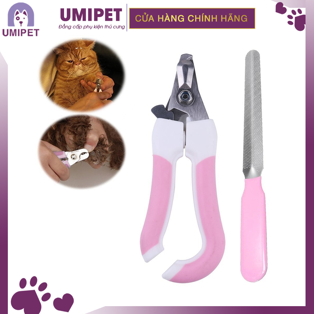 Kìm cắt móng cho Chó Mèo UMIPET kèm dũa móng