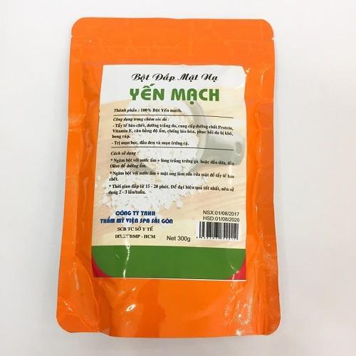 Bột đắp mặt nạ yến mạch bịch 300g