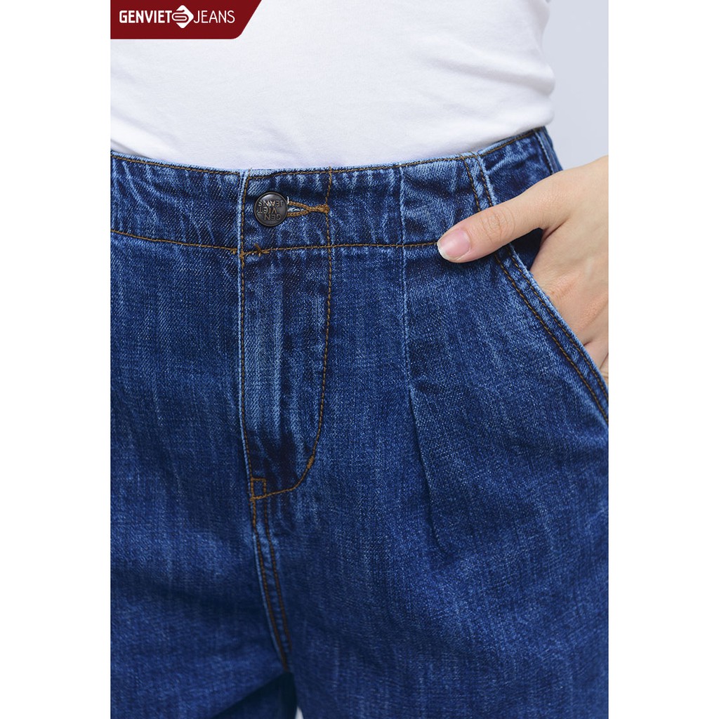 Quần dài jeans nữ TQ104J985 GENVIET