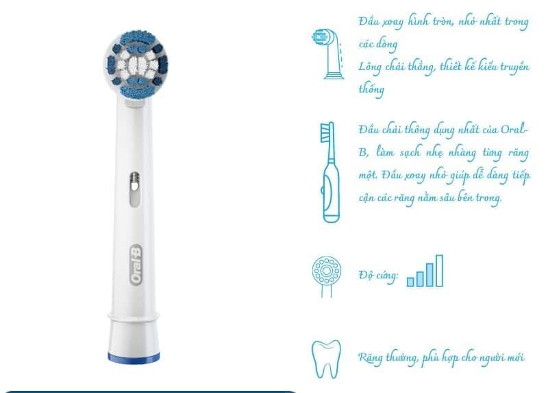 Đầu Bàn Chải Điện Oral b Precision Clean