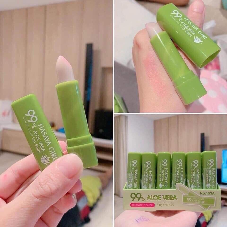 son dưỡng môi nha đam
