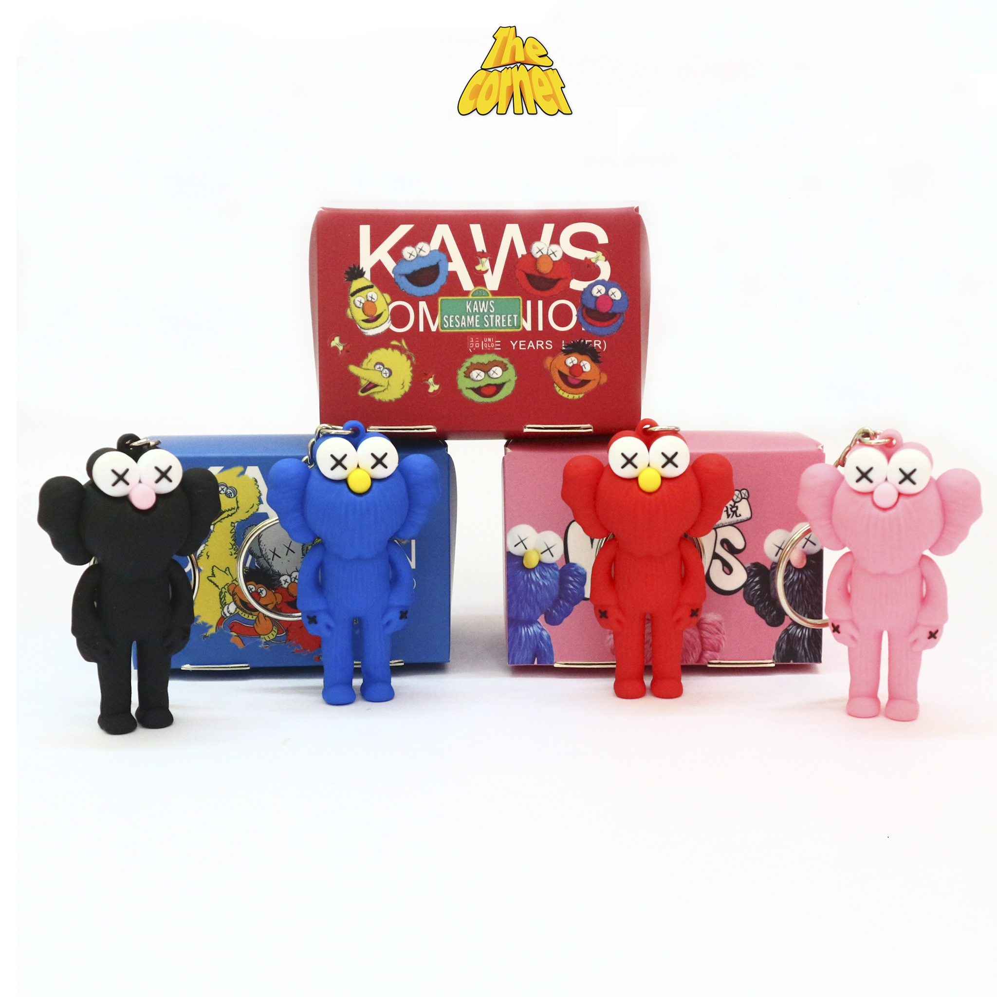 Móc khóa hoạt hình KAWS [Full Box]