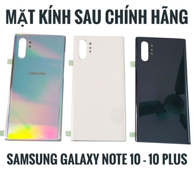 Mặt kính lưng Samsung Galaxy Note 10 - Note 10 Plus nắp lưng - mặt kính sau