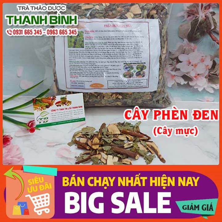 Cây phèn đen khô 1kg - hàng công ty loại 1