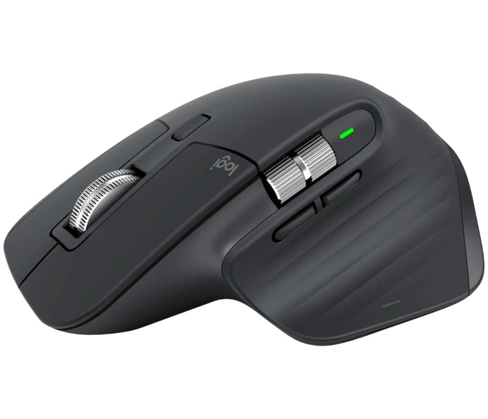 Logitech MX Master 3S Bluetooth wireless mouse-quiet 8K DPI ultra-fast coil USB-C charger, Windows | Mac-Original