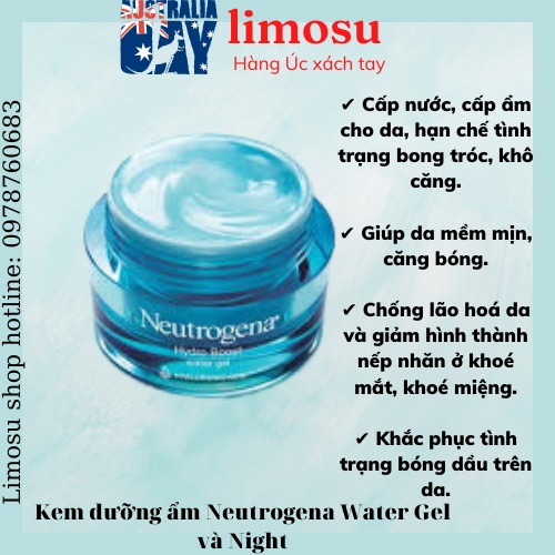 Kem Dưỡng Ẩm Cấp Nước NEUTROGENA Hydro Boost Cream 50ml