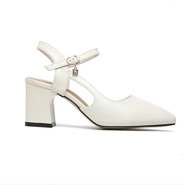 Sandal cao gót nữ 7p mũi nhọn T30