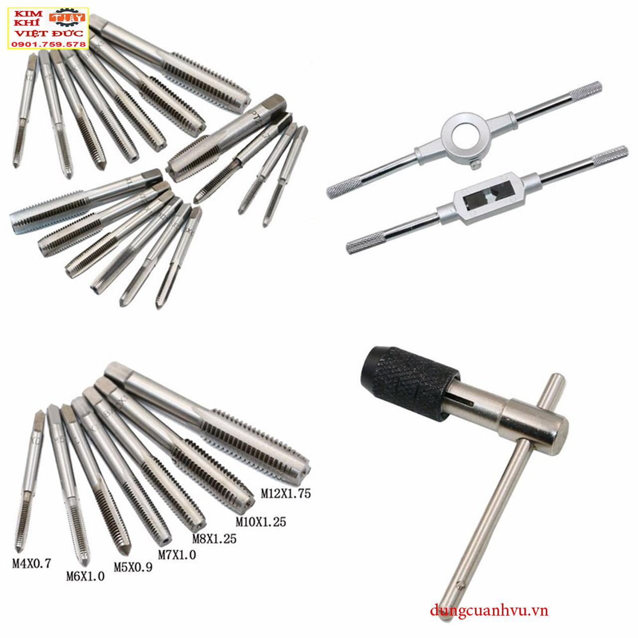 Bộ taro tạo ren 40 chi tiết