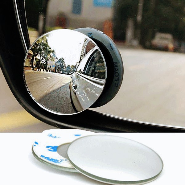 Bộ 2 gương cầu lồi 3r - 057 chính hãng, tránh điểm mù cho xe hơi cao cấp