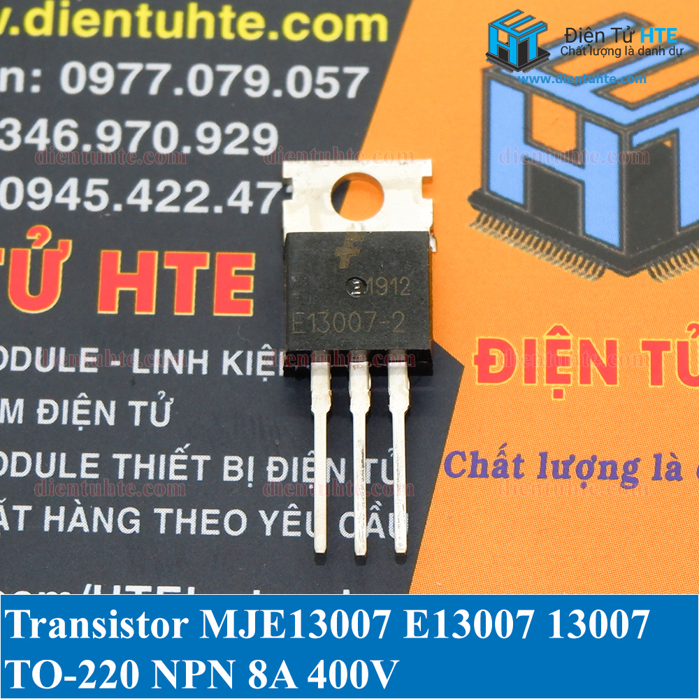 Combo 2 transistor công suất je13007 e13007 13007 400v 8a