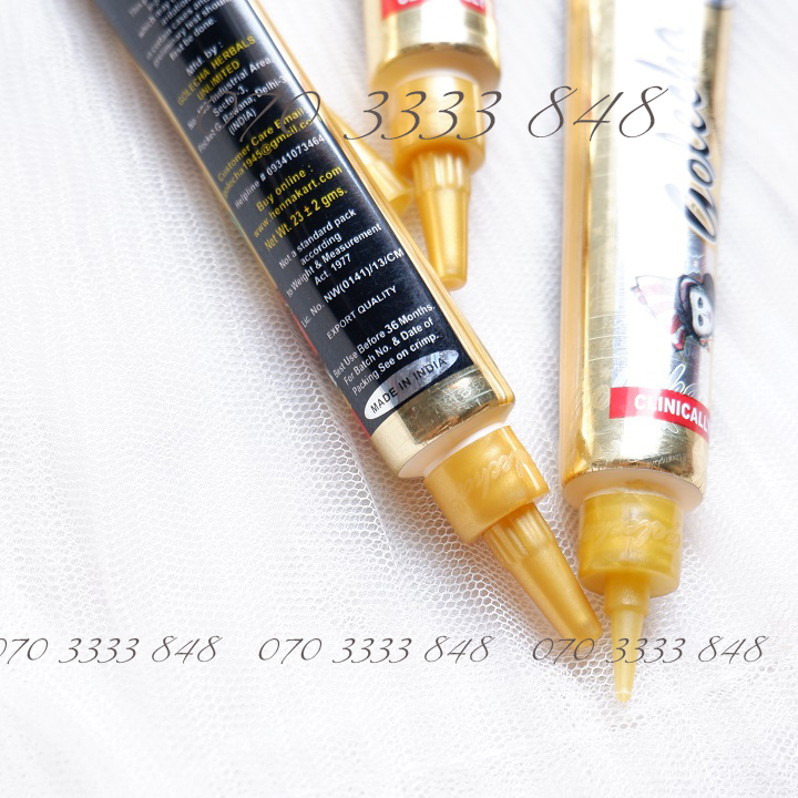 MỰC XĂM HENNA ẤN ĐỘ KÈM HÌNH STICKER