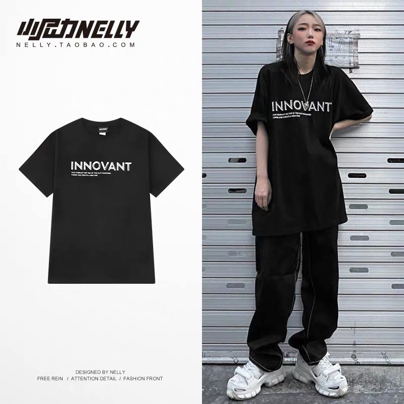 Áo phông tay lỡ unisex báic INNO