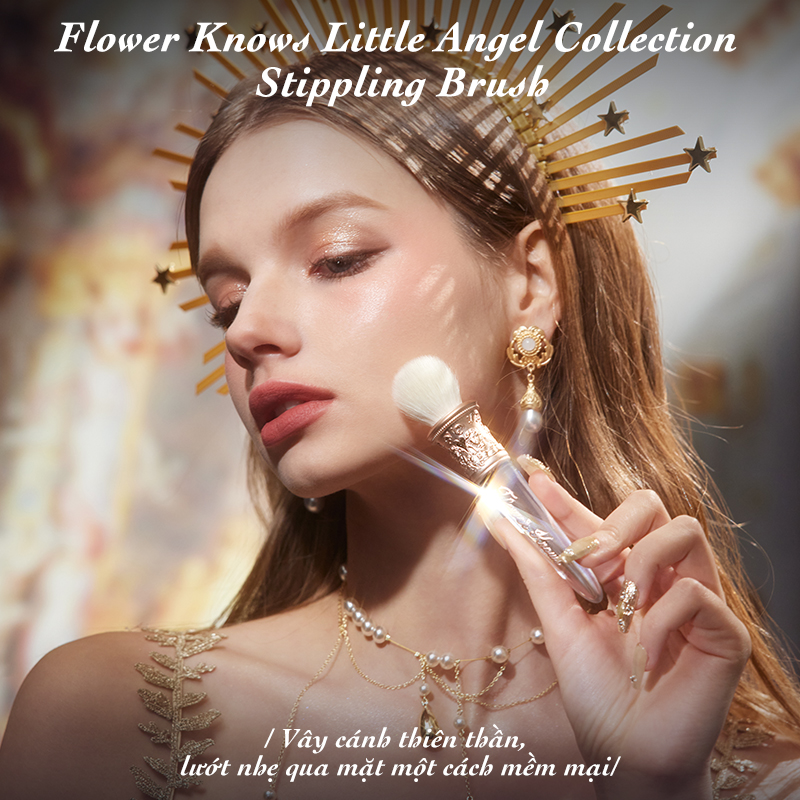 Flower Knows Little Angel Collection Blush Brush