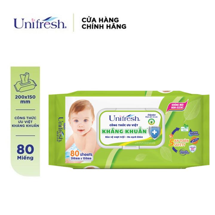 [QUÀ TẶNG KHÔNG BÁN] Khăn Giấy Ướt WTP Aloe 80 miếng