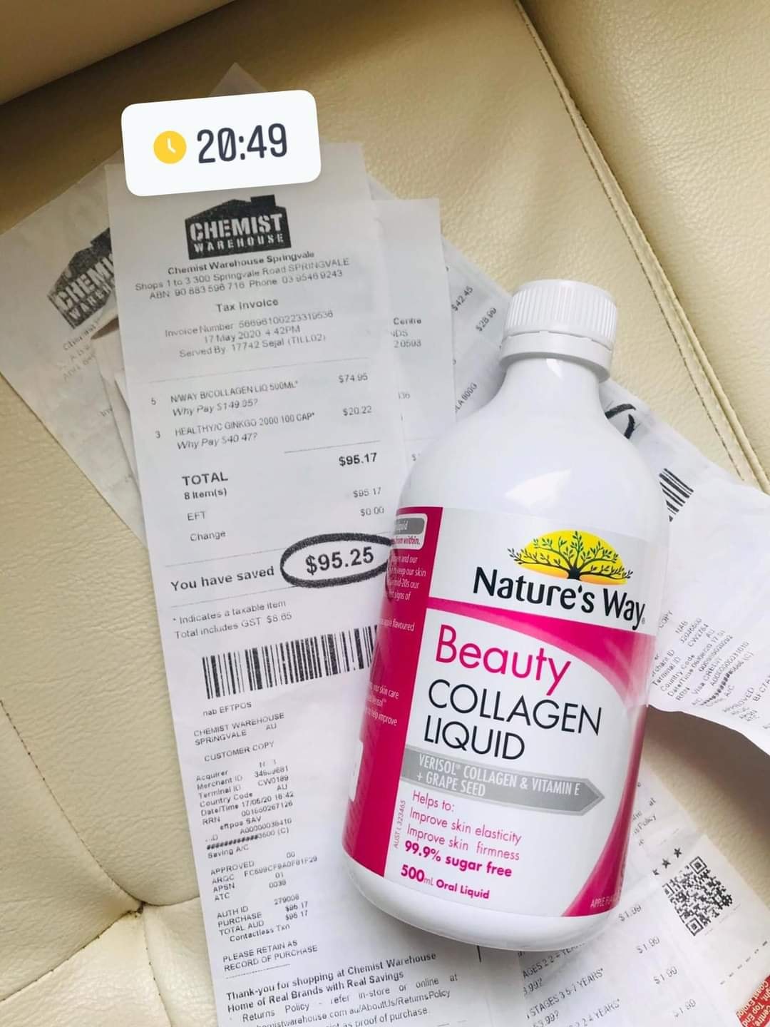 Bổ sung Collagen nước Nature’s Way