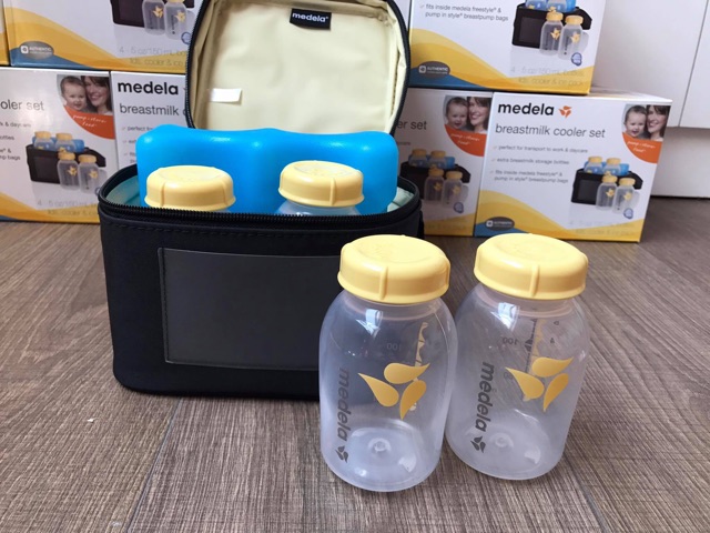 [HCM]Bộ Túi Giữ Nhiệt Đá Khô Medela ( Hàng Xách Tay)