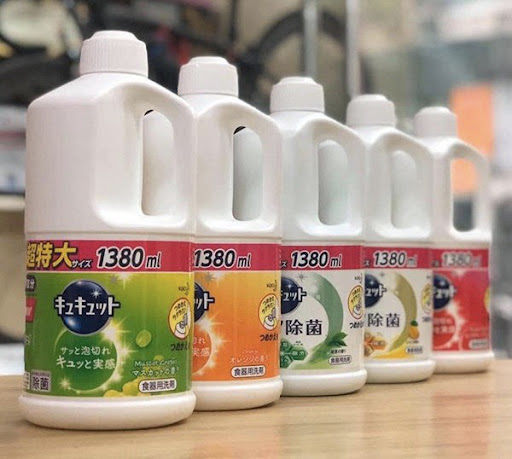 Nước rửa bát Kao các mùi hương