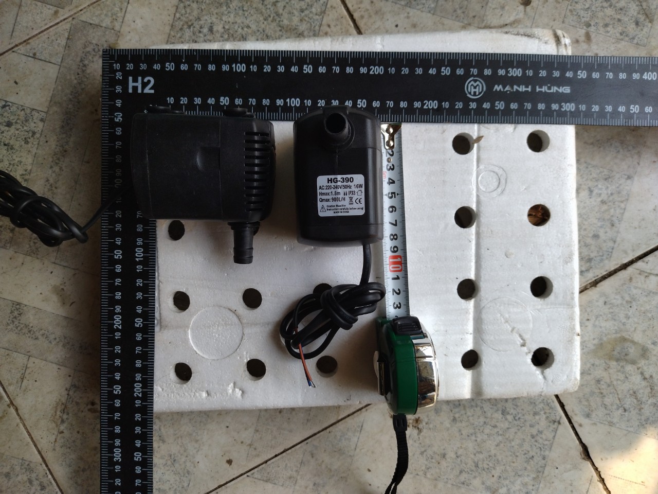 MÁY BƠM NƯỚC QUẠT HƠI NƯỚC 7W