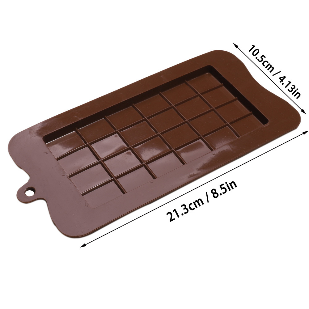 Khuôn làm socola/bánh/đá bằng silicon an toàn tiện dụng