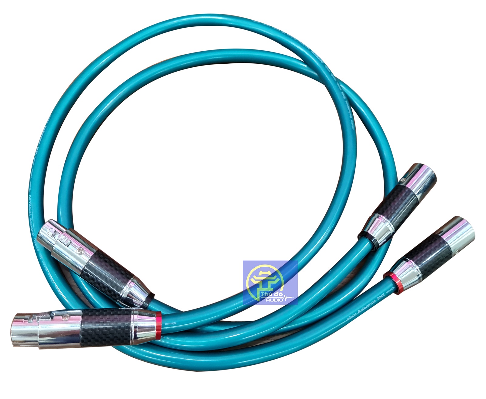 Cặp dây cân bằng Balance Ortofon Reference 8NX cao cấp - Dây Canon, XLR dài 1 mét