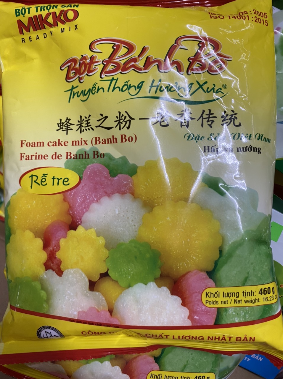 Bột bánh bò hương xưa mikko 460g