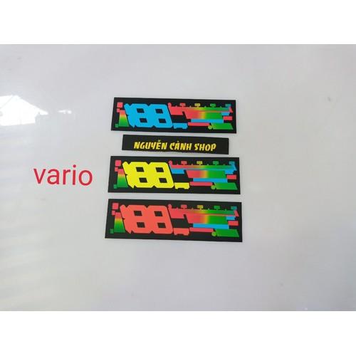 Miếng dán mặt đồng hồ led vario 2018