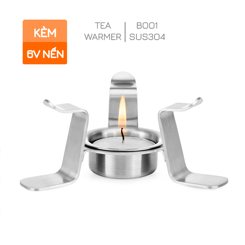 Tea warmer handmade Flos A101