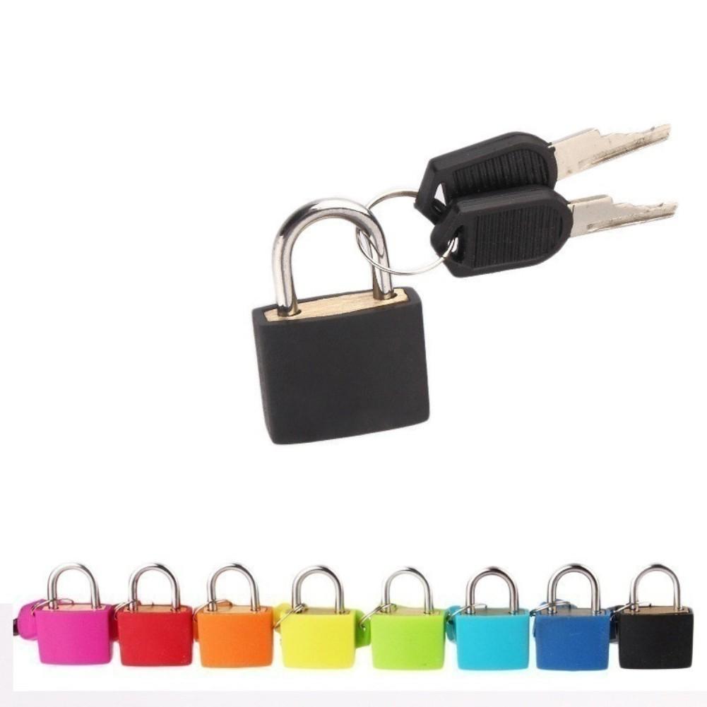 [New] Ổ khoá mini Color Padlock nhiều màu (khóa valy, khóa balo, khóa túi xách, khóa chống trộm) - N003