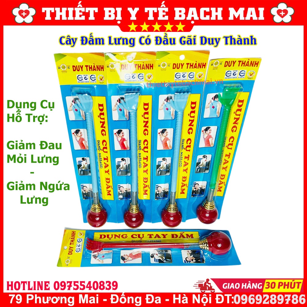 Cây Đấm Lưng Có Đầu Gãi Duy Thành YTD01