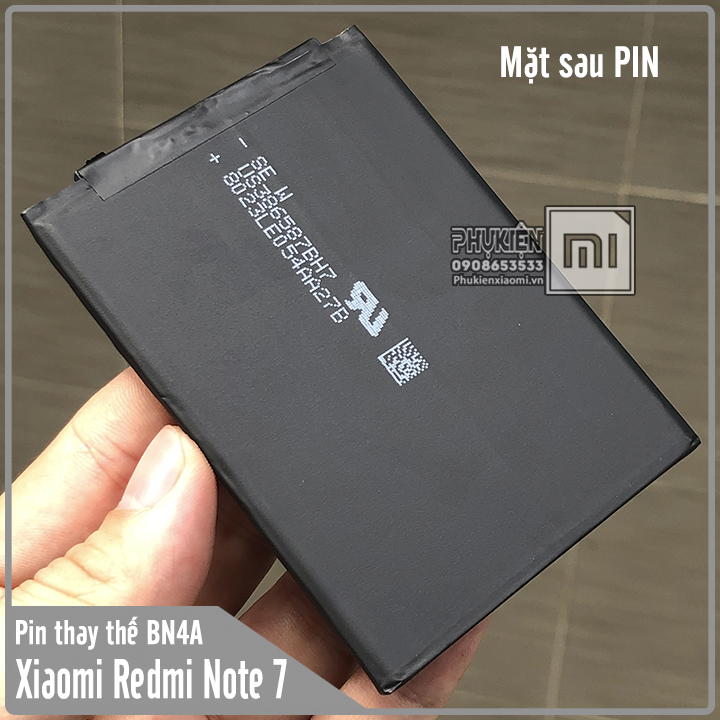 Pin thay thế cho Xiaomi Redmi Note 7 (BN4A) 3200/3300mAh