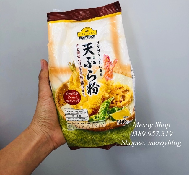 Bột chiên giòn Tempura Topvalu