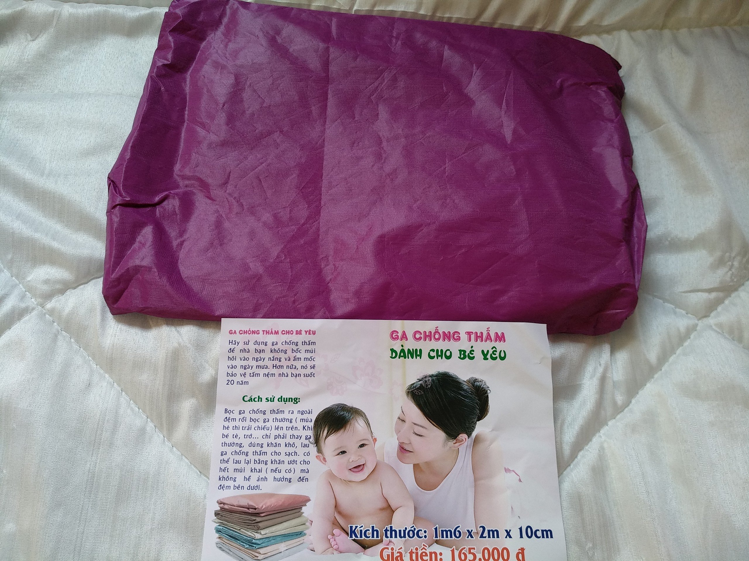 Ga chống thấm màu dành cho đệm dày dưới 20cm ga trải giường,ga bọc đệm mã 758