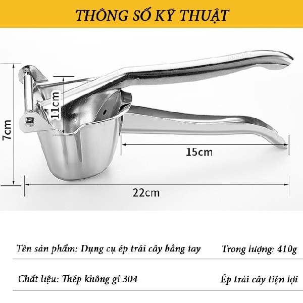 Máy ép cam, tắc, trái cay cầm tay