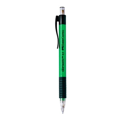 Faber-castell-133863- bút chì bấm grip matic 0.5 assorted - gn