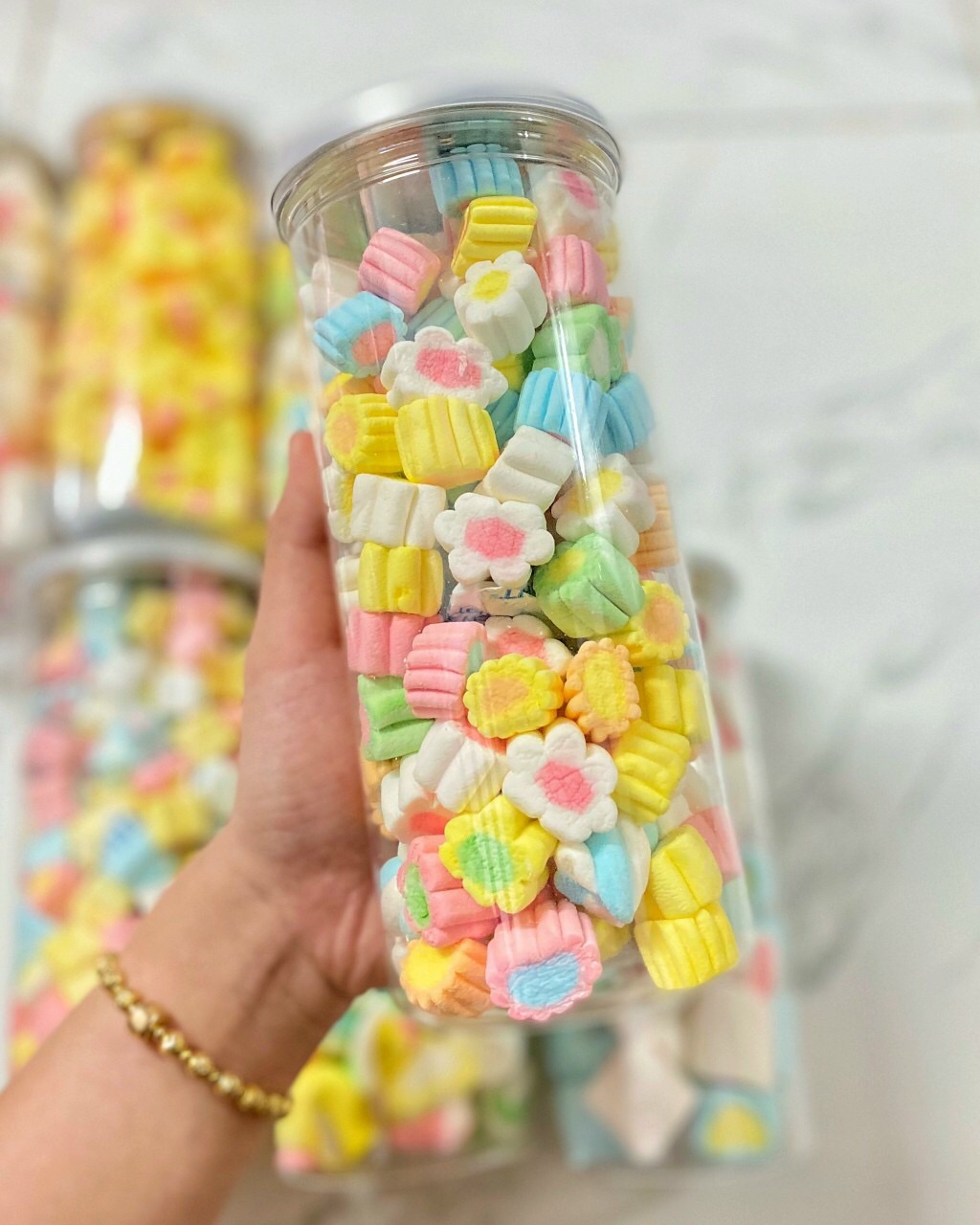 Kẹo bông gòn MASHMALLOW 250g (hcm)