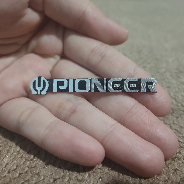 Tem Dán Loa Logo PIONEER