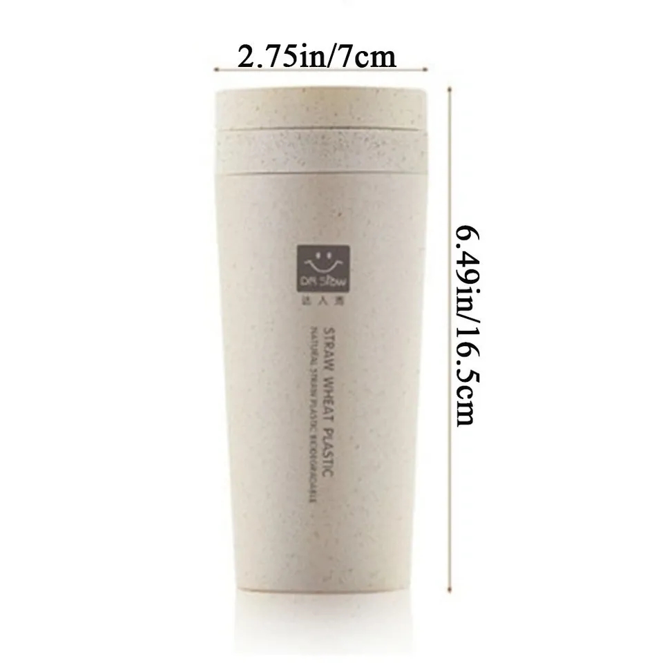 BÌNH UỐNG NƯỚC LÚA MẠCH DR SROW CÓ DÂY XÁCH 300ML CHẤT LƯỢNG - Bình đựng nước Lúa mạch Dr Srow - ly uông nước