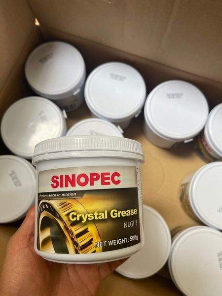 Mỡ Bò Chịu Nhiệt Sinopec Crystal Grease Cao Cấp
