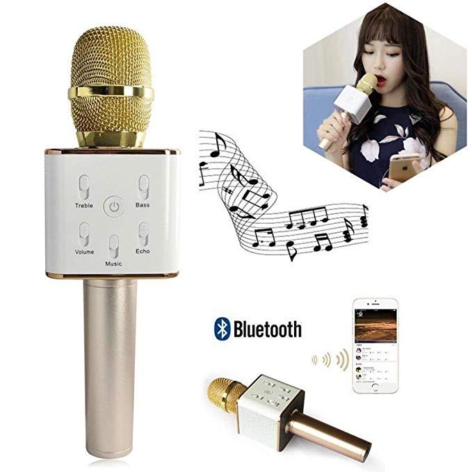 Micro karaoke Q7, Micro di động tích hợp Bluetooth Thế hệ mới