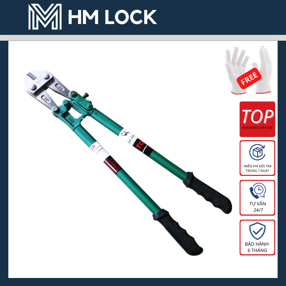 Kìm cắt cộng lực top - 18", 24", 30", 36", 42" inch - kéo cộng lực top - thép cr-v siêu cứng, không gỉ cao cấp - hm lock